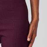 Slim Ankle Magic Pant-Aubergine