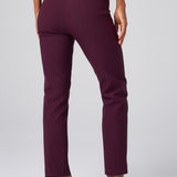 Slim Ankle Magic Pant-Aubergine