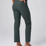 Slim Ankle Magic Pant in Evergreen