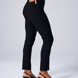 Slim Ankle Magic Pant in Black