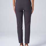 Slim Ankle Magic Pant in Carbon