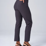 Slim Ankle Magic Pant in Carbon
