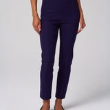 Slim Ankle Magic Pant in Navy