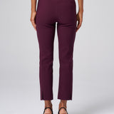 Cropped Magic Pant in Aubergine