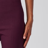 Cropped Magic Pant in Aubergine