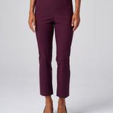 Cropped Magic Pant in Aubergine