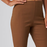 Cropped Magic Pant in Chestnut