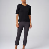 Cropped Magic Pant in Carbon