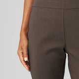 Signature Stretch Greenwich Ankle Pant in Loden Brown