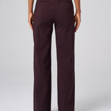 Signature Stretch Wilshire Pant in Black Cherry
