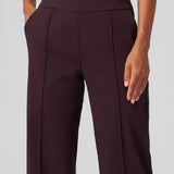Signature Stretch Wilshire Pant in Black Cherry