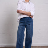 Wide Leg Stretch Jean