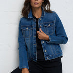 Outerwear - Classic Stretch Denim Jacket
