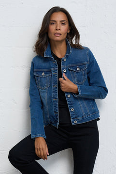 Outerwear - Classic Stretch Denim Jacket