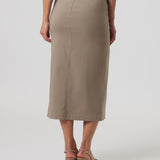 All-Season Avenue Skirt in Cafe