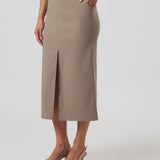 All-Season Avenue Skirt in Cafe
