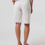 Montauk Bermuda in Oat Stripe