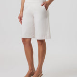 Montauk Bermuda in Oat Stripe