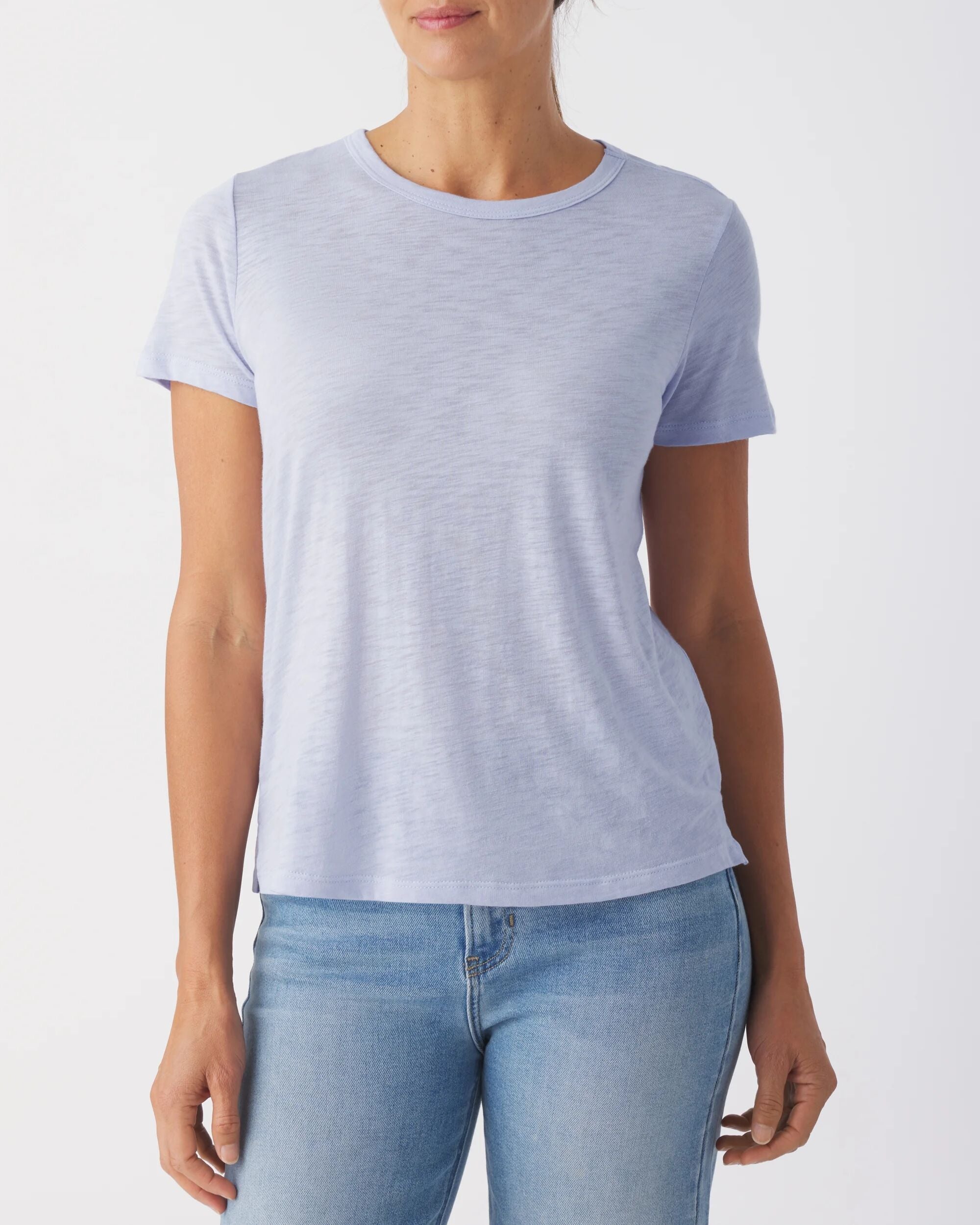 Slub Jersey Icon Crew Tee