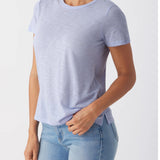 Slub Jersey Icon Crew Tee in Haze