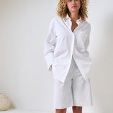 Montauk Bermuda in Coastal Grey Stripe