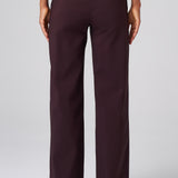 Signature Stretch Wilshire Pant in Black Cherry