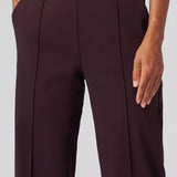 Signature Stretch Wilshire Pant in Black Cherry