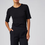 Signature Stretch Wilshire Pant in Black