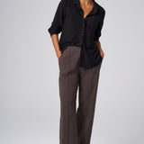 Katherine Buttondown in Black