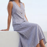Slate Summer Linen Set