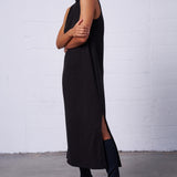 Sleeveless Mock Neck Dress