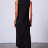 Sleeveless Mock Neck Dress