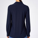Katherine Buttondown in Navy