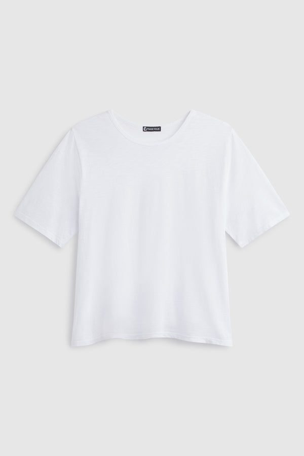 Slub Jersey Crew Tee