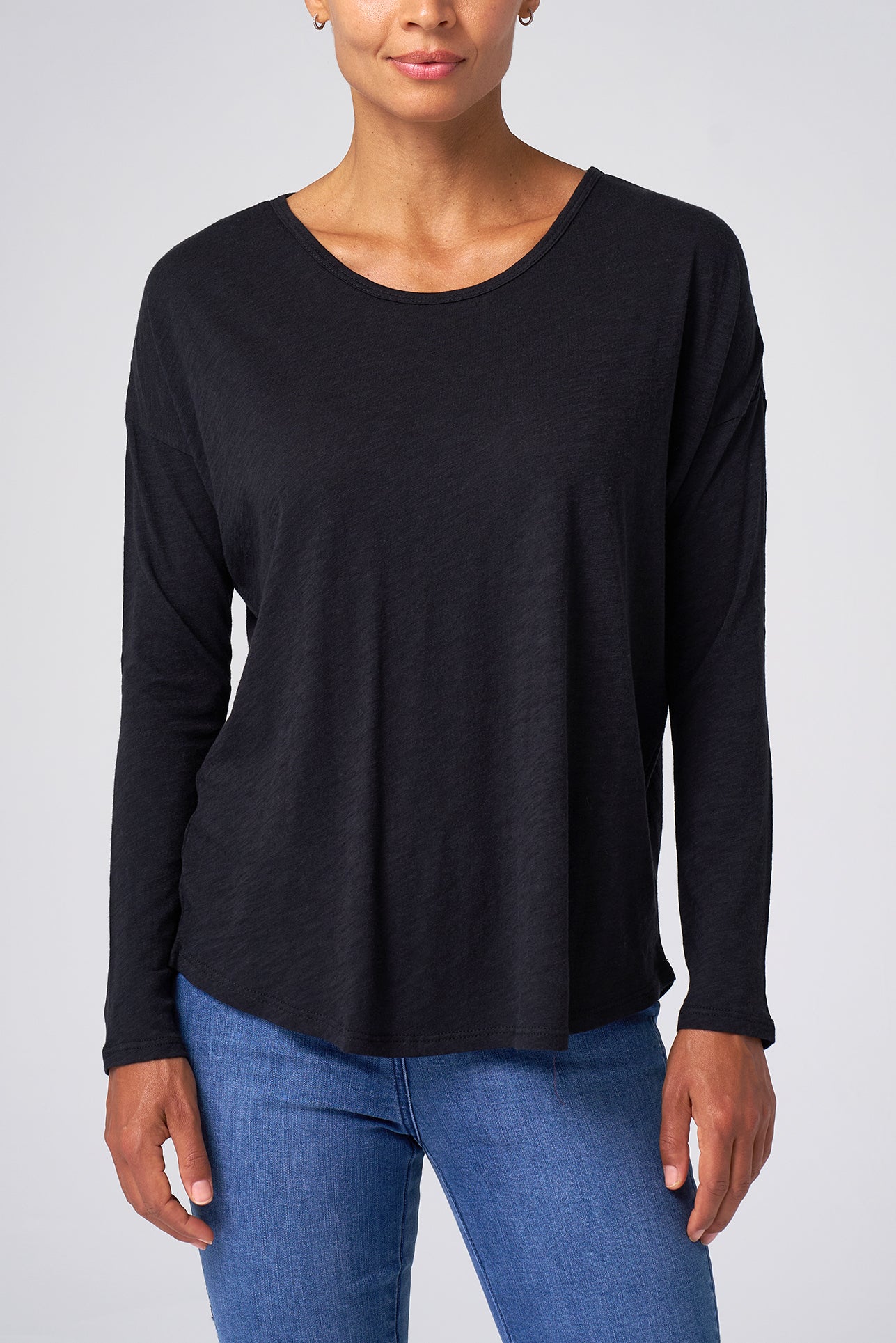 Slub Jersey Relaxed Tee