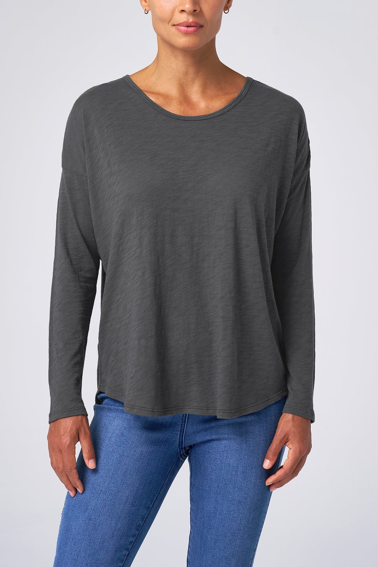 Slub Jersey Relaxed Tee