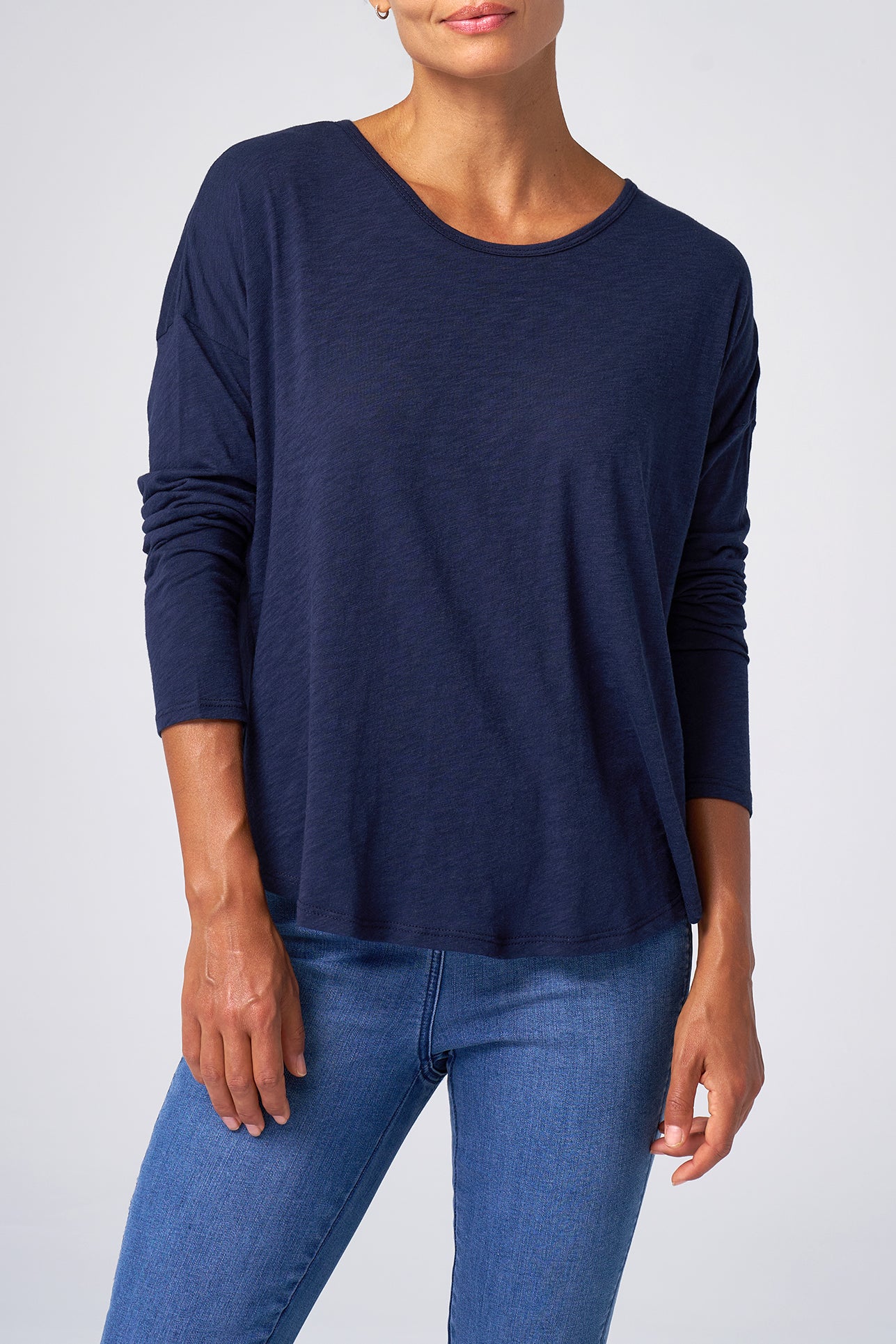 Slub Jersey Relaxed Tee