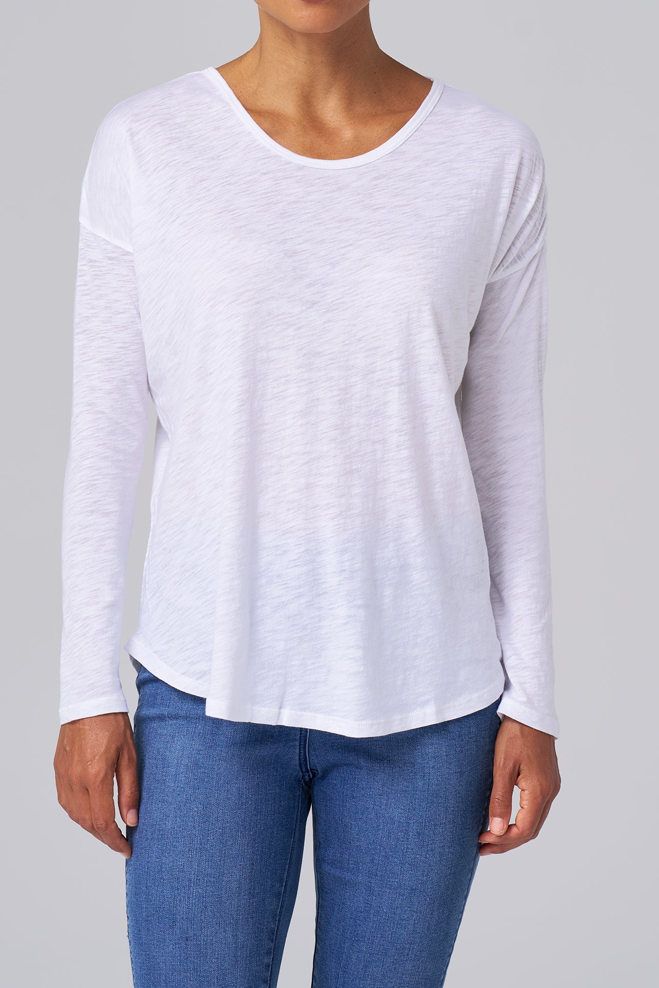Slub Jersey Relaxed Tee