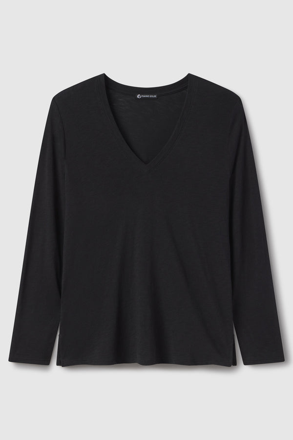 Slub Jersey Long Sleeve Tee