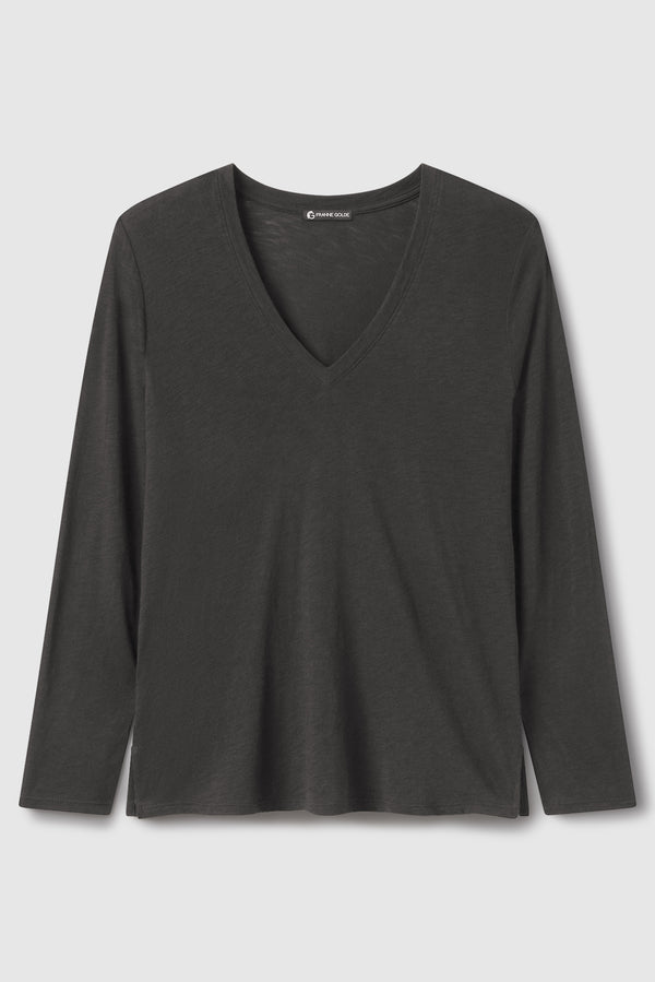 Slub Jersey Long Sleeve Tee