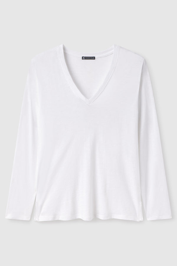 Slub Jersey Long Sleeve Tee