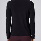 Luxe Stretch Shirt in Black