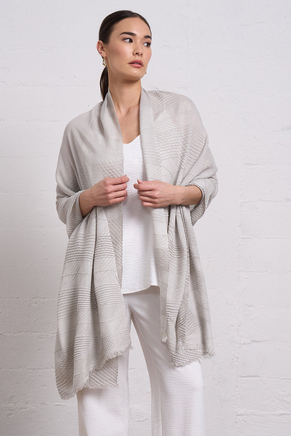 Whisper Pleat Wrap