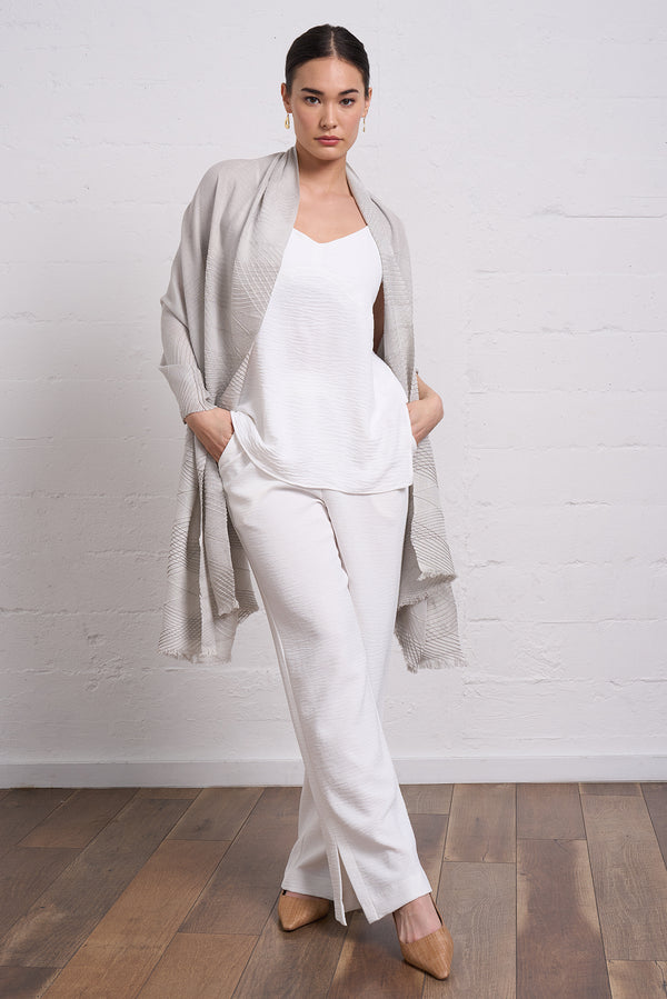 Whisper Pleat Wrap
