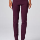 All-Season Tapered Pant in Aubergine