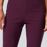All-Season Tapered Pant in Aubergine