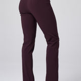 All-Season Tapered Pant in Black Cherry