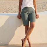 All-Season Bermuda in Dark Sage