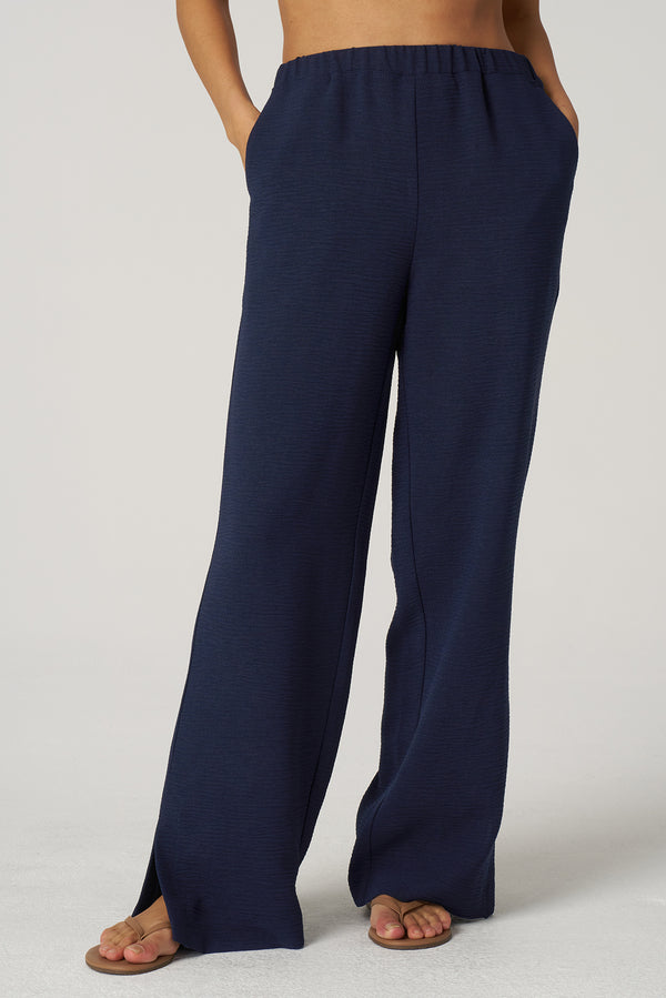 Crepe Gauze Wide Pant