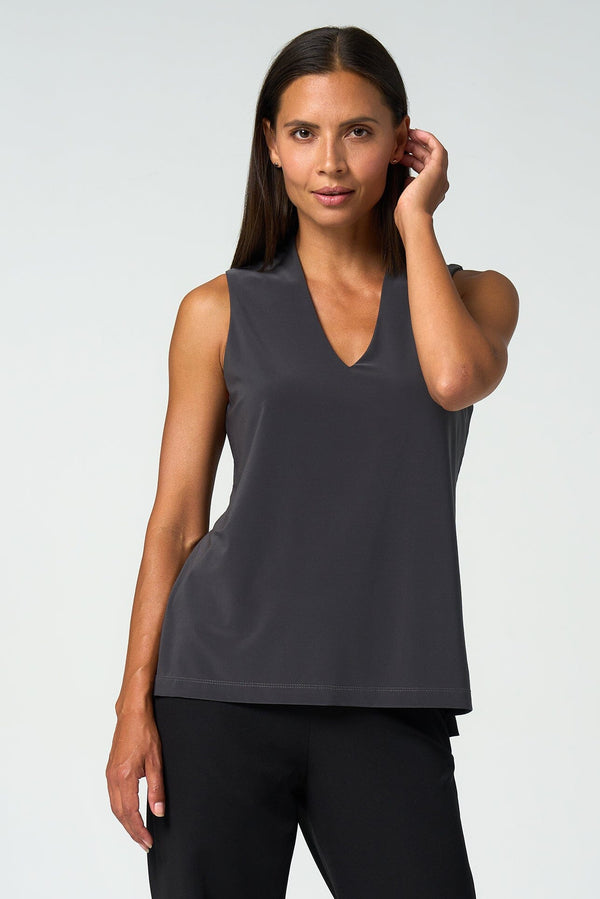 Tops - Essential Sleeveless V-Neck